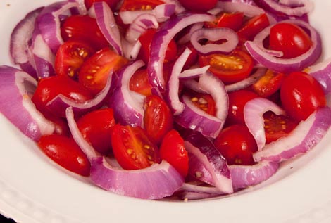 Tomatoes- Onions-salad-recipe