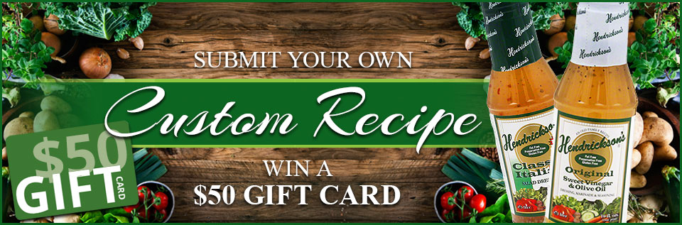 Submit Your Own Custom Hendrickson's Recipe and win a $25 Gift Card